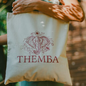 TOTE BAG THEMBA Bordó